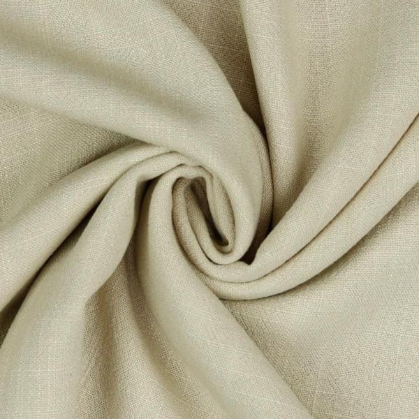 Viskose Leinen Beige